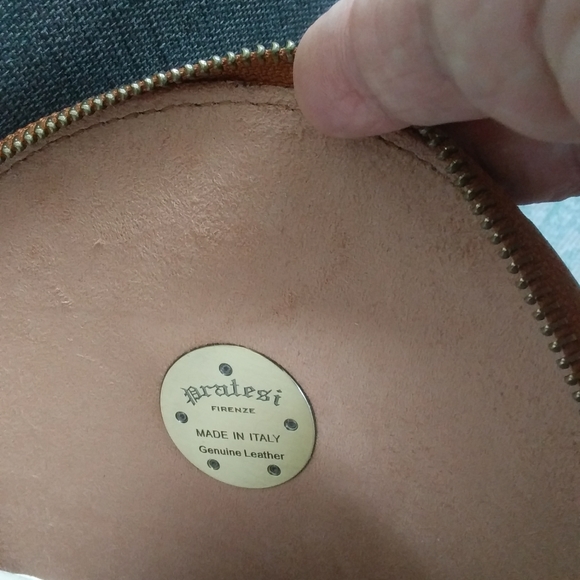 NWT PRATESI FIRENZE CROSSBODY SHOULDER BAG - Picture 7 of 9